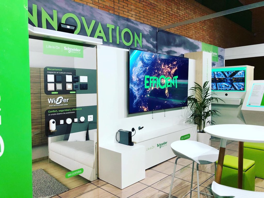 jordischn's tweet photo. @SchneiderES #LifeIsOn
@CofianOficial 2021. En sólo 24m2 ofrecemos nuestra propuesta de soluciones para el Hogar y el Edificio del Futuro.
Estamos sólo entrar al recinto.
#Wiser
#HomesOfTheFuture
#BuildingsOfTheFuture
#InnovationAtEveryLevel
#MeEncantaMiTrabajo https://t.co/T7ygXCN4ws
