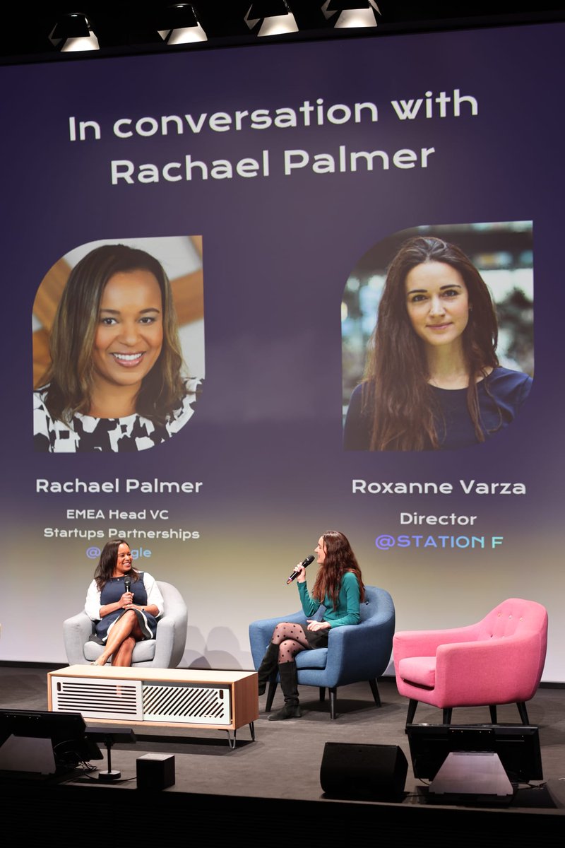 <a href="/roxannevarza/">Roxanne Varza</a> <a href="/rpalmer03/">Rachael Palmer</a> <a href="/Google/">Google</a> <a href="/rpalmer03/">Rachael Palmer</a>: "We are not saving anyone. We’re investing in the best black founders" 🤩 #FforFemme