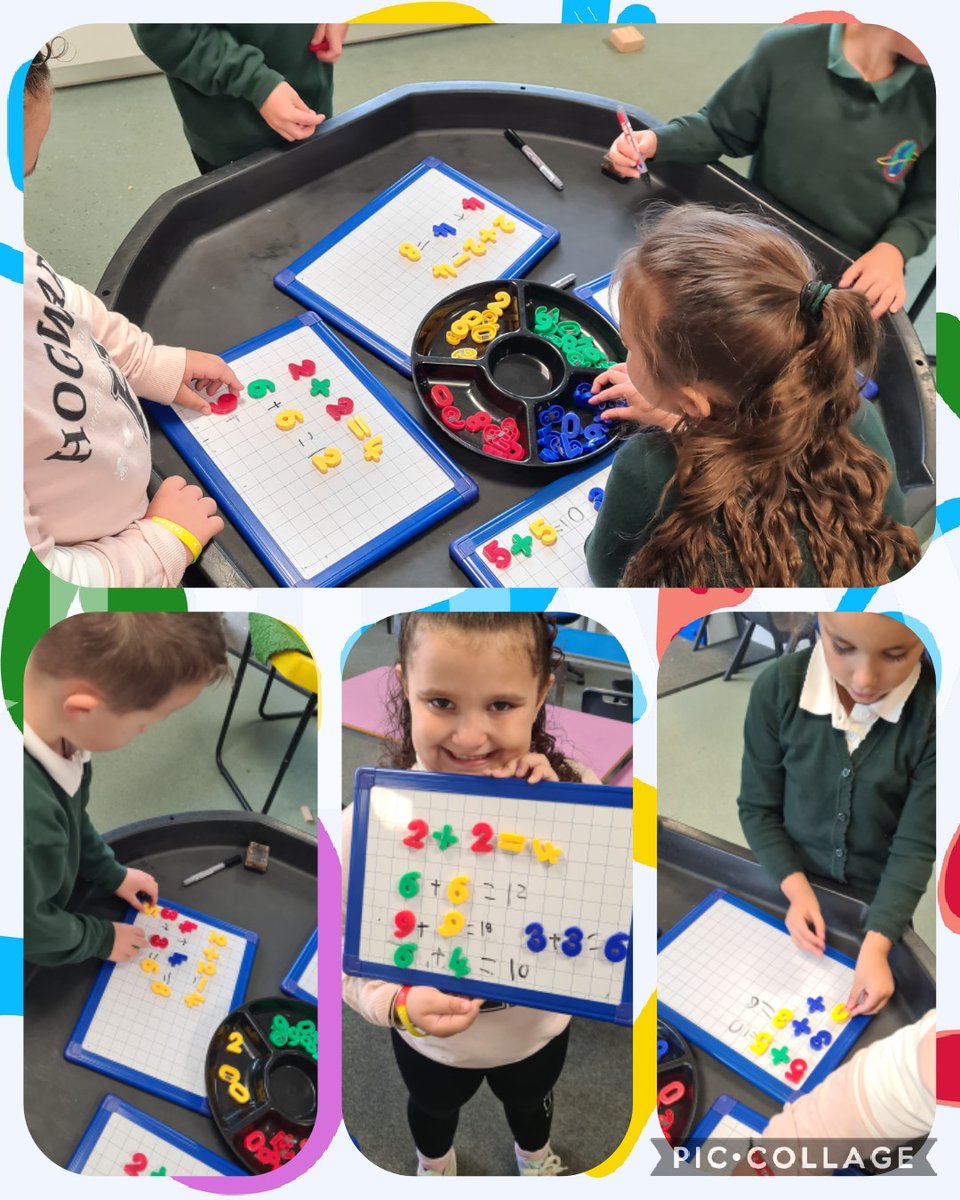 MrsHarrison_APS's tweet photo. Take a look at this independent maths work! π’ π #provision #learnits #doubles #numberbonds #numberwork @BigMaths https://t.co/Az4goaXjDE
