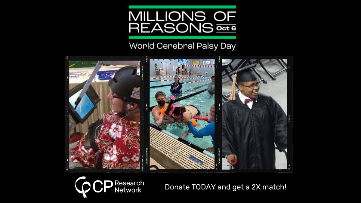 CPRN_org's tweet image. We are spending #WorldCPDay with @aacpdm contributing to a course of building a research program focused #CerebralPalsy. Our board is 2X&apos;ing donations to our #cpresearch efforts that are given today. Join us at cprn.org/donate #MillionsOfReasons