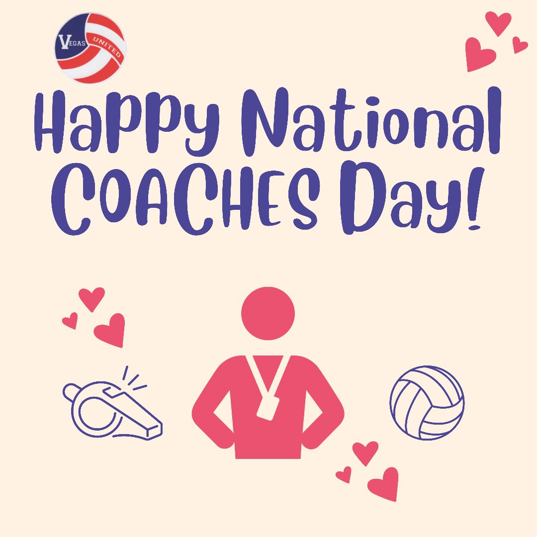 THANK YOU to our amazing COACHES who work hard to transform lives &amp; create life altering possibilities via volleyball! We appreciate you! 🏐📋
