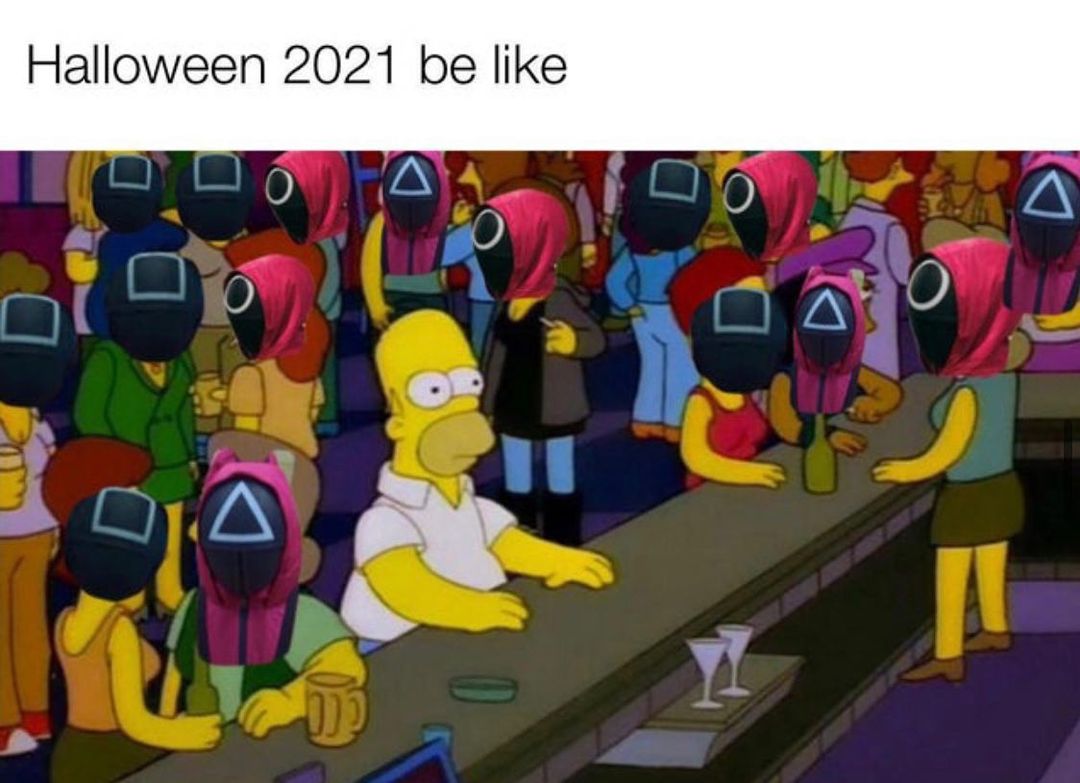 Halloween 2021 is going to be crazy. #SquidGame
