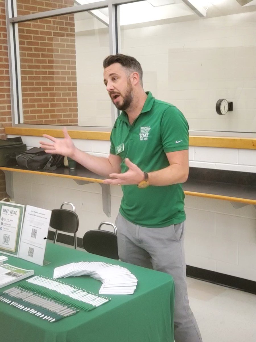 Last night we got to dust the ol' table top cloth off to represent WISE at the Kaufman Co. Resource &amp; Transition Fair hosted by <a href="/forneyisd/">ForneyISD</a>!  It's been a LONG time since we got to talk face-to-face with students and families about our transition programs. Thanks for having us!