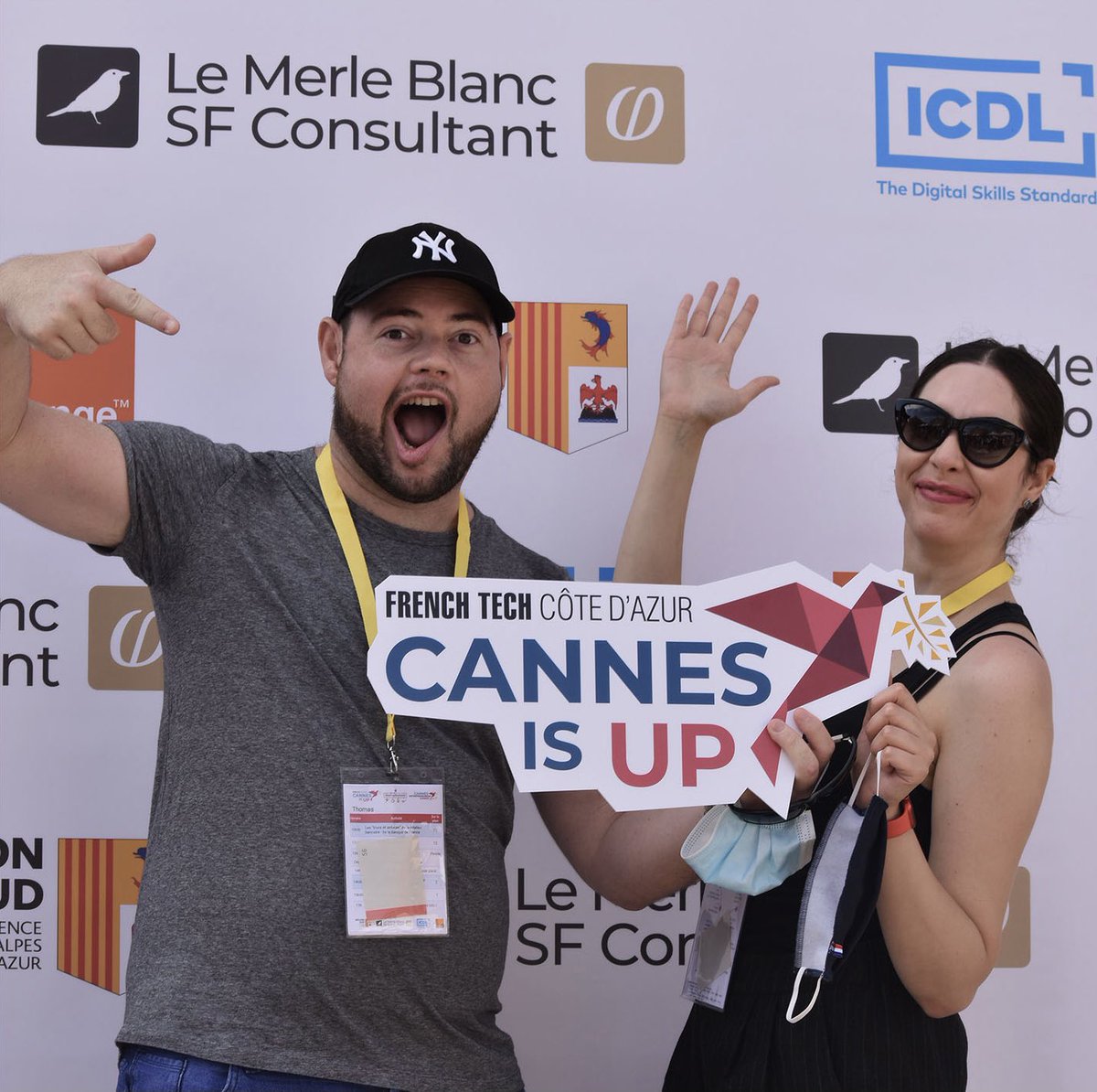 CannesIsUp's tweet photo. C’est pour voir toute cette joie dans vos sourires que le #DDA propose ces rencontres !  

Voici le #DDA en un mot et une image : #goodvibes 😎

#stratupsummit #ddalerins #cannesisup 
#ilesdelerins #stratup #frenchtech #cannesjeunesse #cannes https://t.co/MMA9CDLIKi