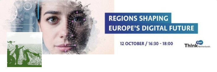 thinkeastnl's tweet photo. Break-out #SmartFoodProduction as part of #EUregionsWeek digital event 12 Okt. 
transition towards a sustainable digital innovation ecosystem. Join us!
https://t.co/dhIlFy2MNS https://t.co/Zt7mnNlFiG