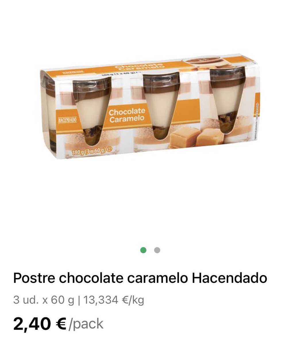 MamaenBulgaria's tweet photo. Vivo a 2.500 km del @Mercadona más cercano y sigo revisando melancólicamente su app. 😅
Veo que vuelven a tener estos DELICIOSOS postres de chocolate y caramelo que solo venden cerca de Navidad. En vasitos de cristal.
Los que podáis, comeos uno por mí. O tres. 😂
#expatrio https://t.co/DhsmZsW22d