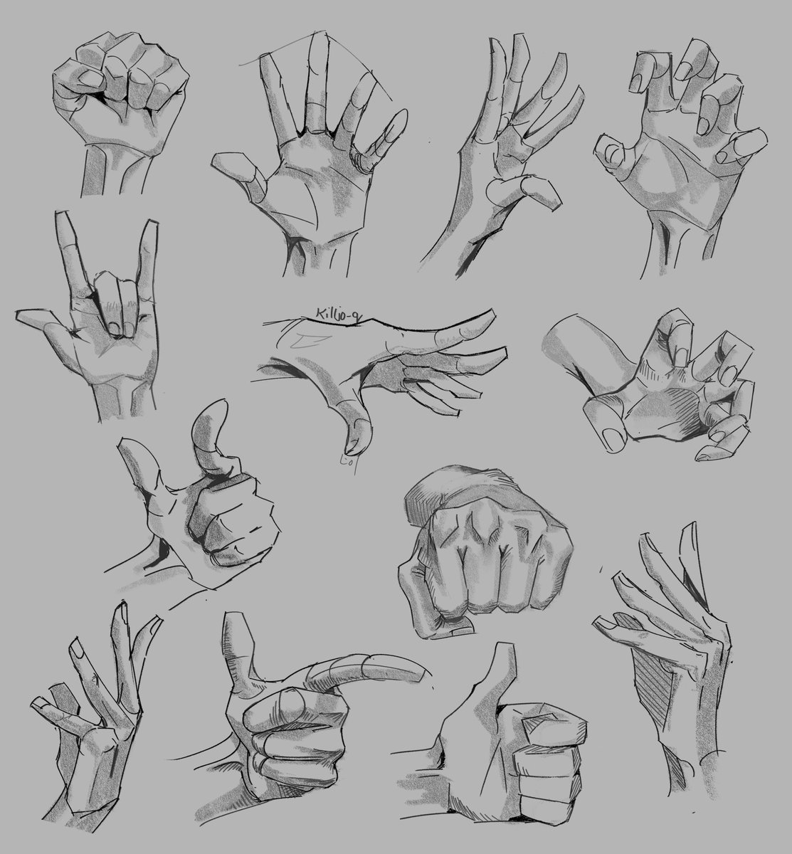 Idk how to make studies look nice but yeh.. hands :0 