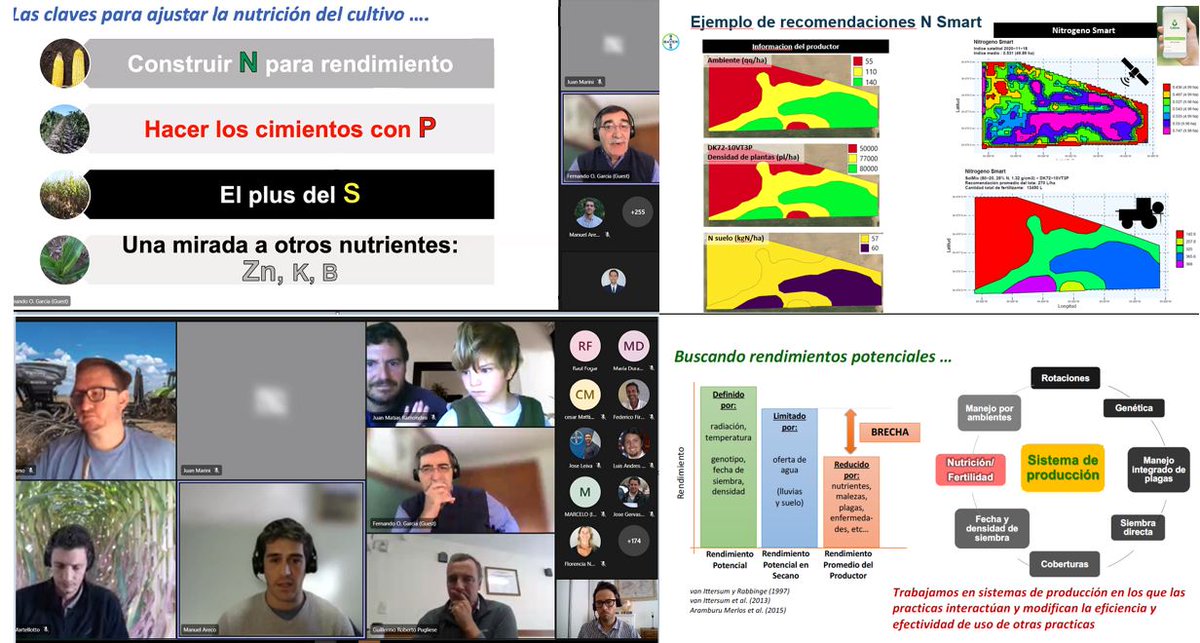 NPeralta21's tweet photo. Jornada de actualización técnica para nuestro equipo comercial de @Bayer4CropsAR @DekalbArgentina sobre “Fertilización para Altos Rendimientos en Maíz” with @garciaf_nutri de lujo!!! Mucho foco en recomendaciones integradas, digitalización, eficiencia y sustentabilidad. https://t.co/cKJNSKE759
