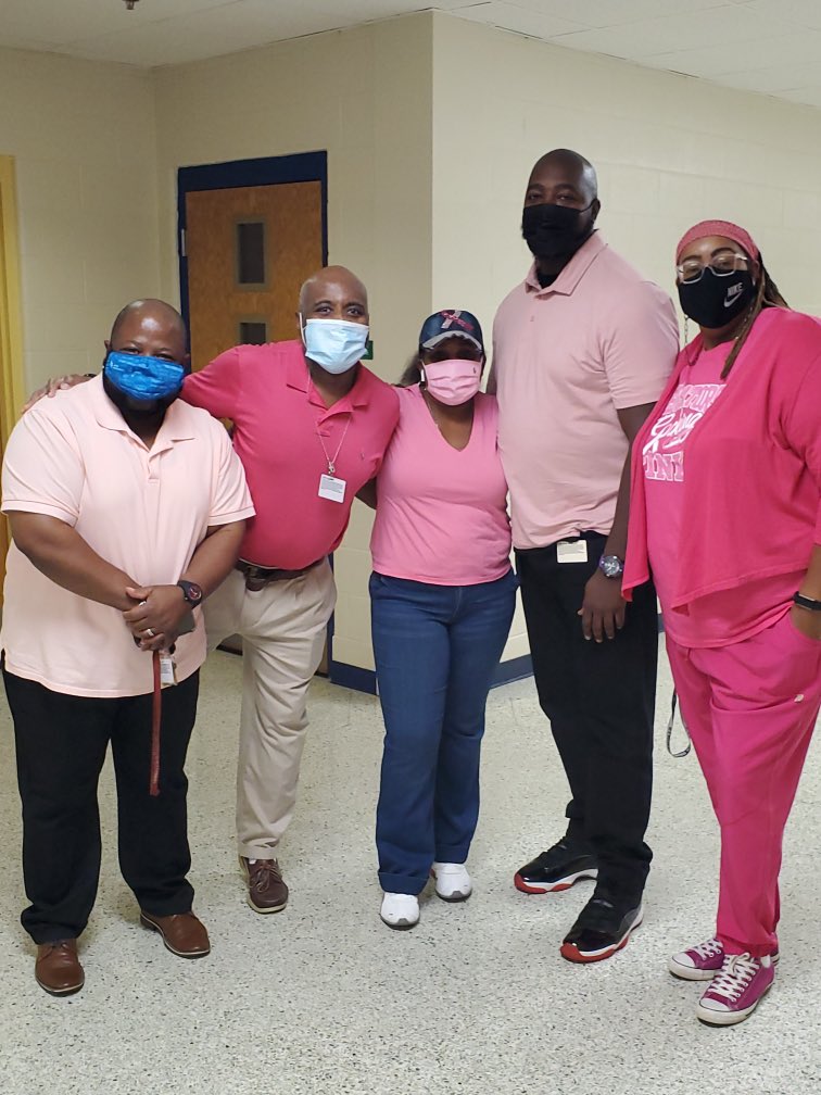 It’s Pink Out Day at Cedar Grove Middle School to support and promote breast cancer awareness month and show solidarity for those affected by breast cancer and the one’s that survived. <a href="/Cgms_DCSD/">CGMS_DCSD</a> <a href="/DeKalbSchools/">DeKalb Schools, GA</a> <a href="/tpatchison/">Tony Atchison, Ed.S.</a> <a href="/DCSDRegionVII/">Area 3 Elementary - DeKalb County Public Schools</a>