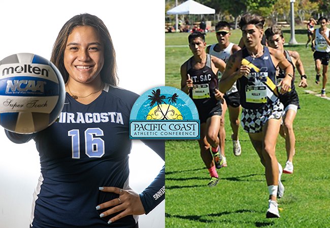 PcacSports's tweet image. Congrats to MiraCosta and San Diego Mesa stars for earning PCAC Athlete-of-the-Week.  paccoastconf.com
@MCCSPARTANS @sdmesaathletics @sdutSports @gcghouse @sdcityknights @swcjags @MiraCosta @sdmesacollege