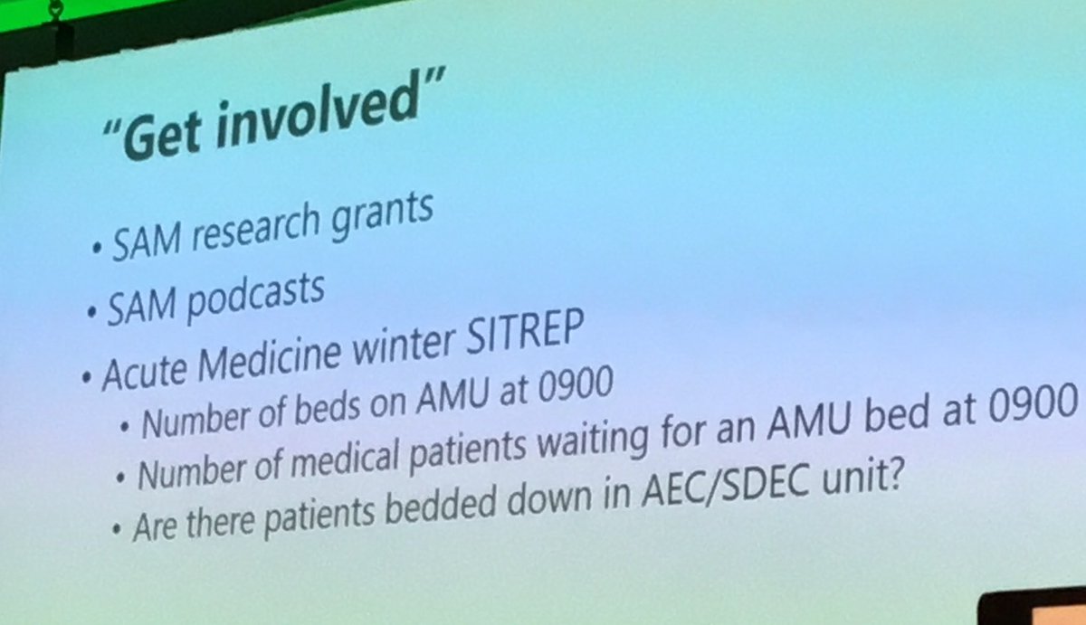 csubbe's tweet photo. Acute Medicine #Sitrep coming to a hospital near you soon #SAMLondon @nhs https://t.co/GMYm64wnwf