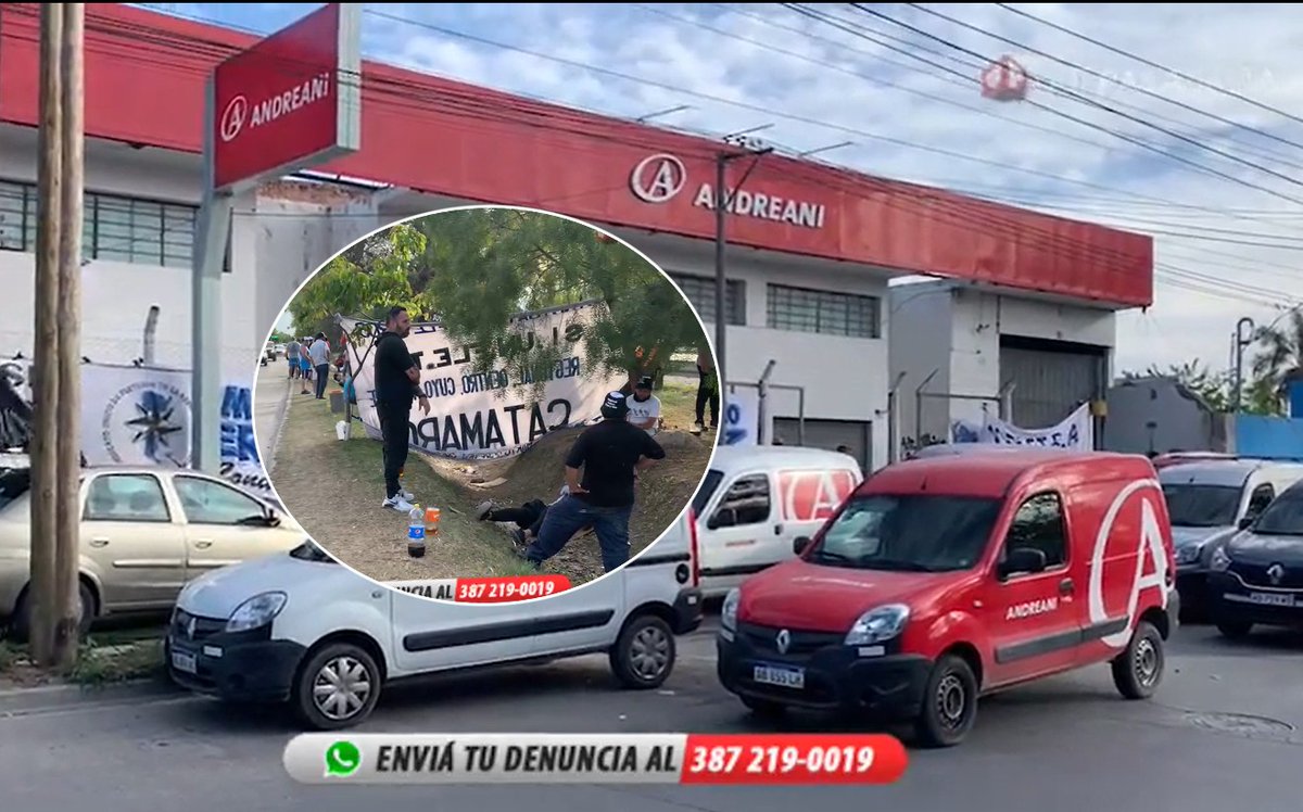 siunfletraok's tweet photo. 📍SALTA: 
El SIUNFLETRA, bajo la conducción de @PereyraMarioA, está llevando adelante medidas de fuerza en @AndreaniOk por despidos injustificados, malos tratos y diferencia en las tarifas.

La nota completa en #QuePasaSalta 
https://t.co/9PhklD22It
@lopezoseb @wister1977 https://t.co/rjfJuuRP1g