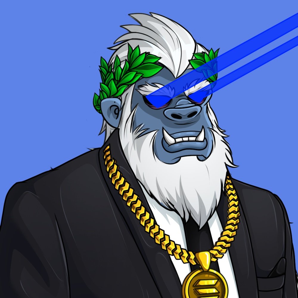 ChiddiM's tweet photo. A dope NFT project you should definitely check out! #solyetis https://t.co/o8pgryXbLP