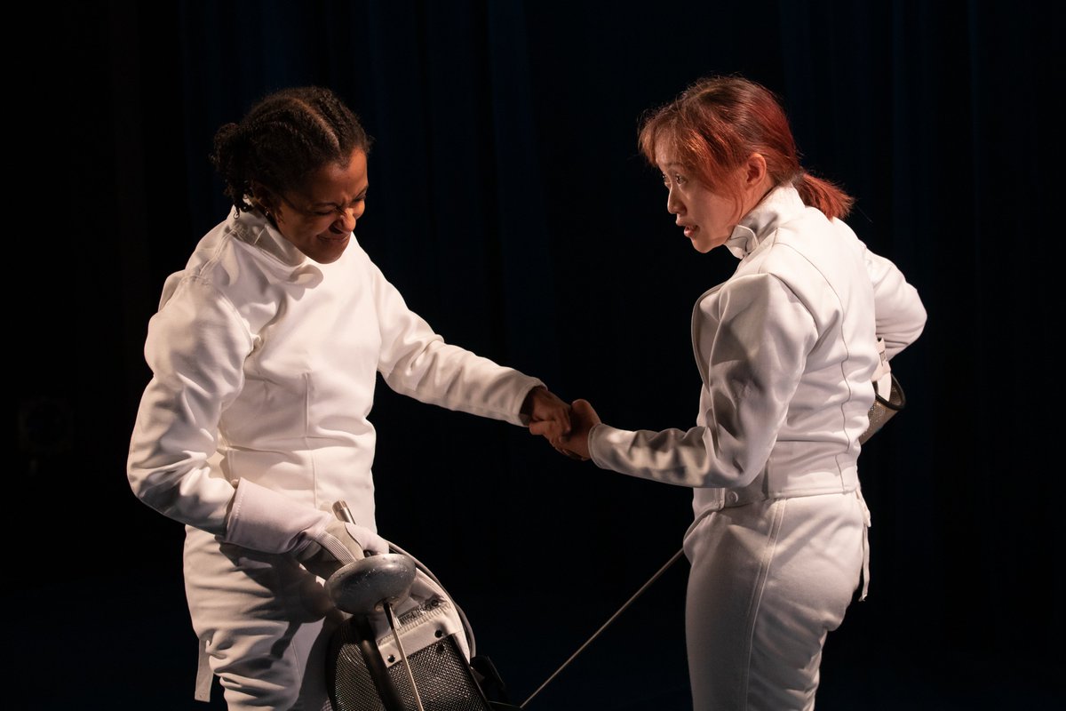 A midweek treat for you: a first look into the fierce #Athena 🤺

In a New York Fencing Club, two teenagers are training to win at fencing and life - but only one will win.

Athena is open and tickets are cheaper the earlier you book bit.ly/yardathena