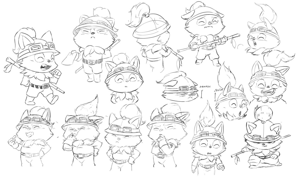Beyond the Bandlewood Trailer Concepts by Sun Creature Studio, here's Caitlyn, Teemo and Ziggs https://t.co/NAQM46qjSr