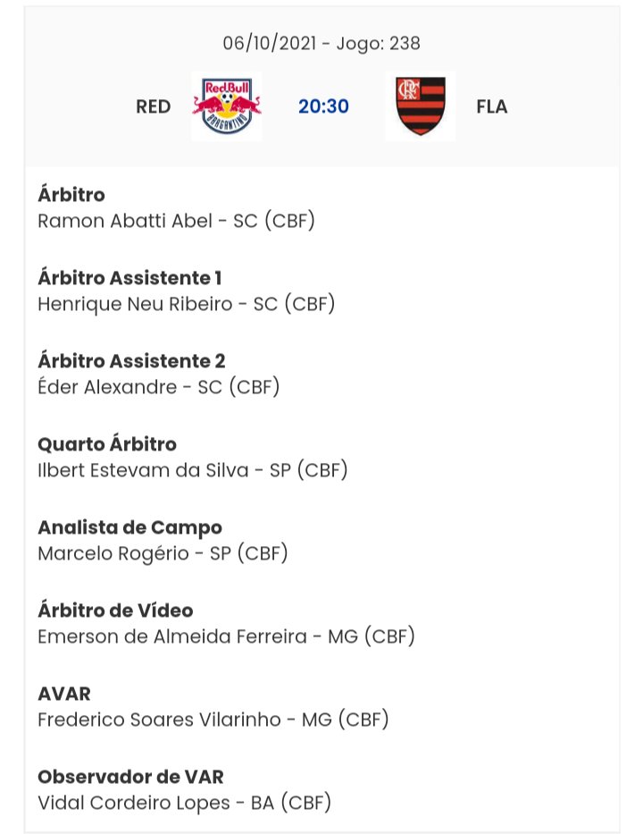 _dhiegoportugal's tweet image. 2 árbitros mineiros no jogo do #Flamengo hoje. A não anulação da rodada na data Fifa, jogos no período de 48hrs e mais essa aí. Represália? Tá na cara! Contra tudo e contra todos...
#VamosFlamengo
#ÉpeloTri