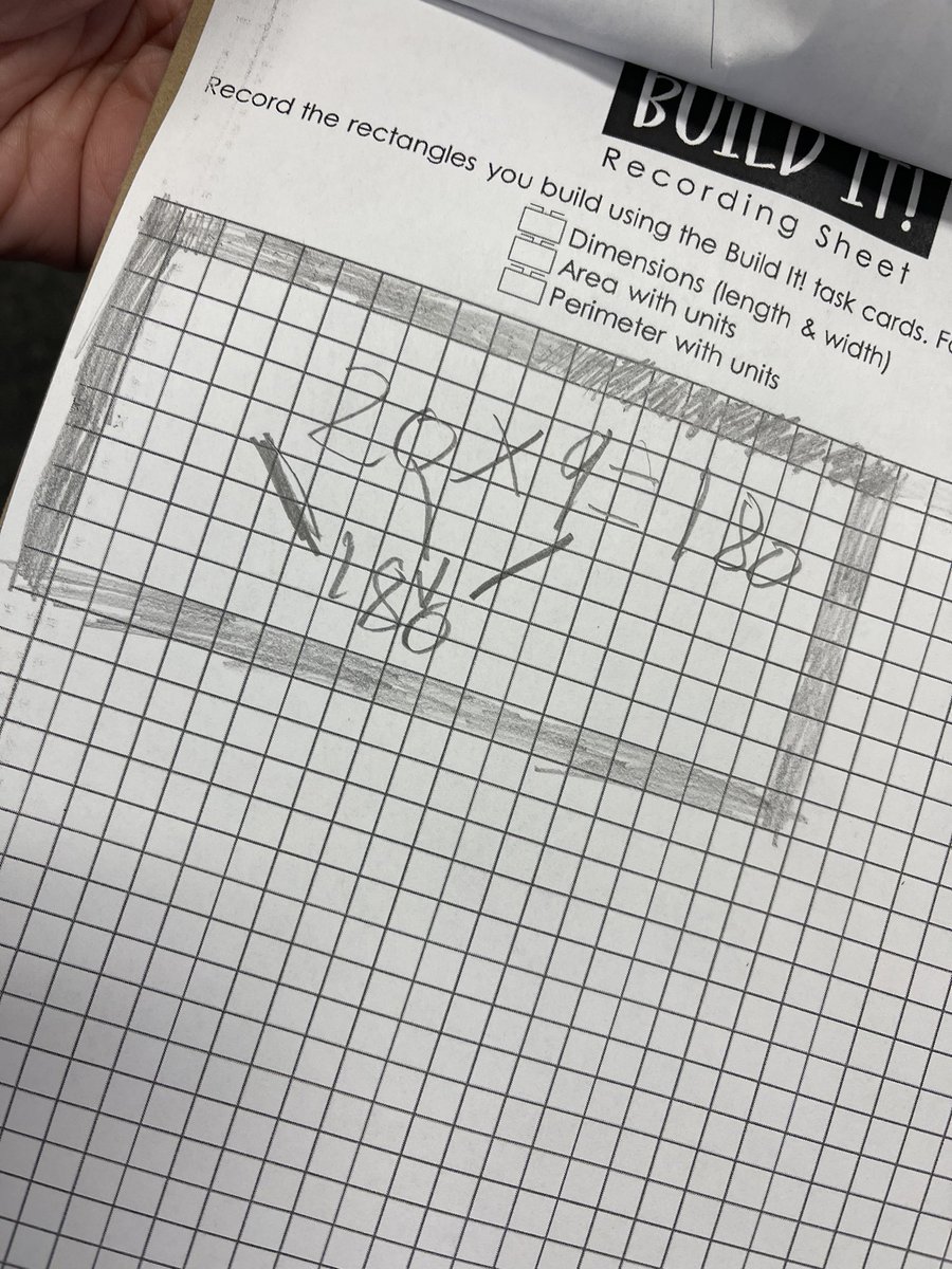 Build it! Area and perimeter! <a href="/LEGO_Group/">LEGO</a> #innovatedesigngrow #STEAM