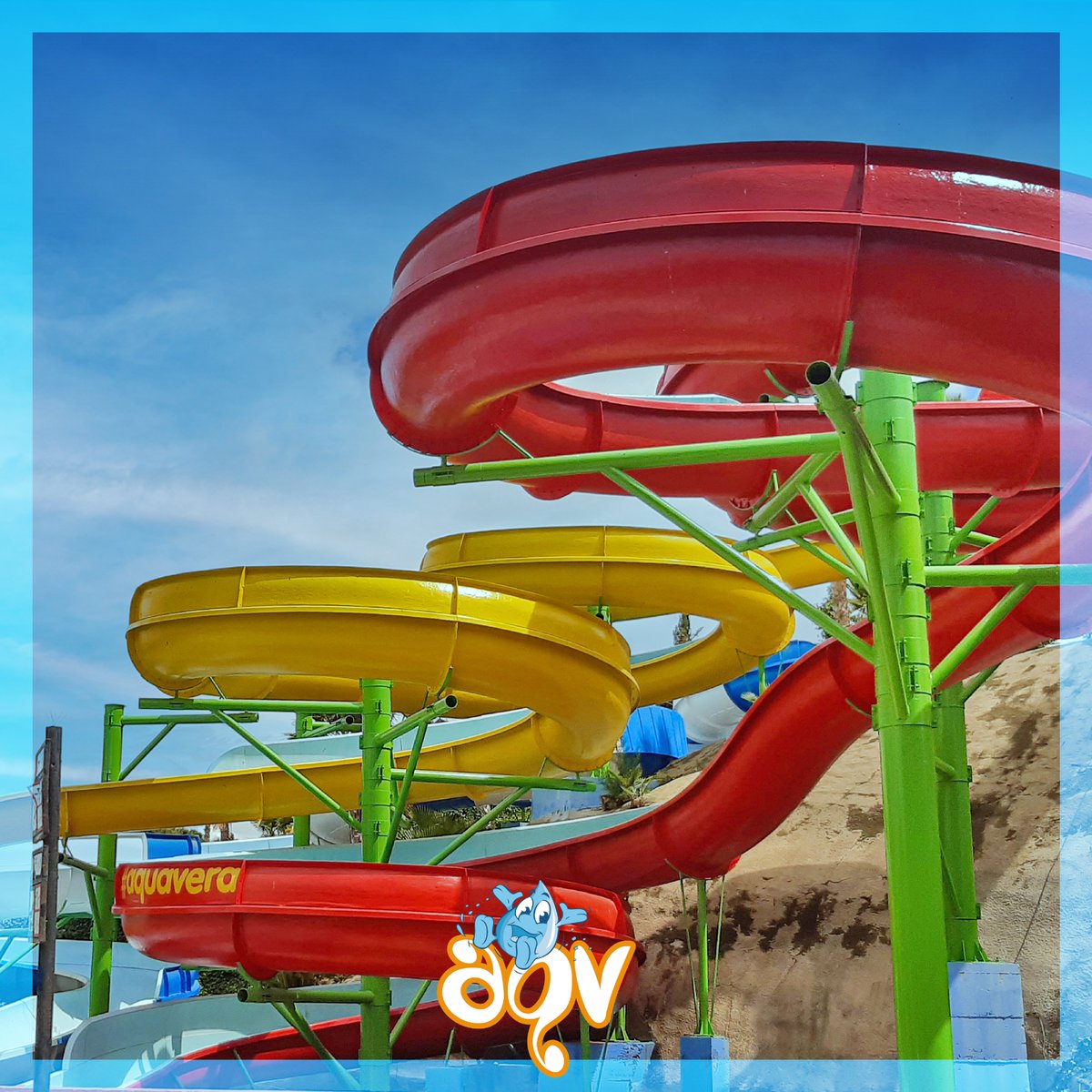 Nuestro Río Aventura 😎 especial para los más aventureros por sus curvas y bajadas a lo largo de sus 380 metros. 😲👀