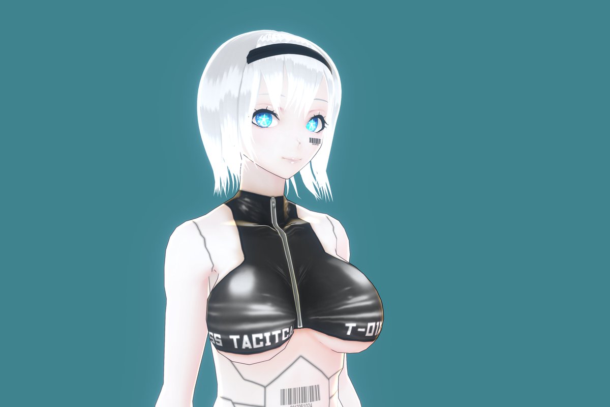 subtitle_Jun's tweet photo. 茉莉花ジャスミン（@ippanzin2 ）さんの
AbyssTactical_MJSK_01式素体であります！

#VRoid 
#vroidフォト 
#じゃす見 
#JaSeeing https://t.co/AM9kfqev3T