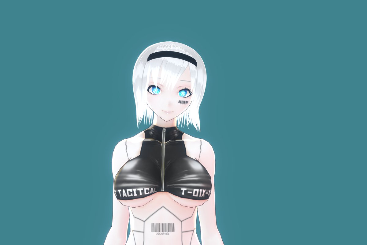 subtitle_Jun's tweet photo. 茉莉花ジャスミン（@ippanzin2 ）さんの
AbyssTactical_MJSK_01式素体であります！

#VRoid 
#vroidフォト 
#じゃす見 
#JaSeeing https://t.co/AM9kfqev3T