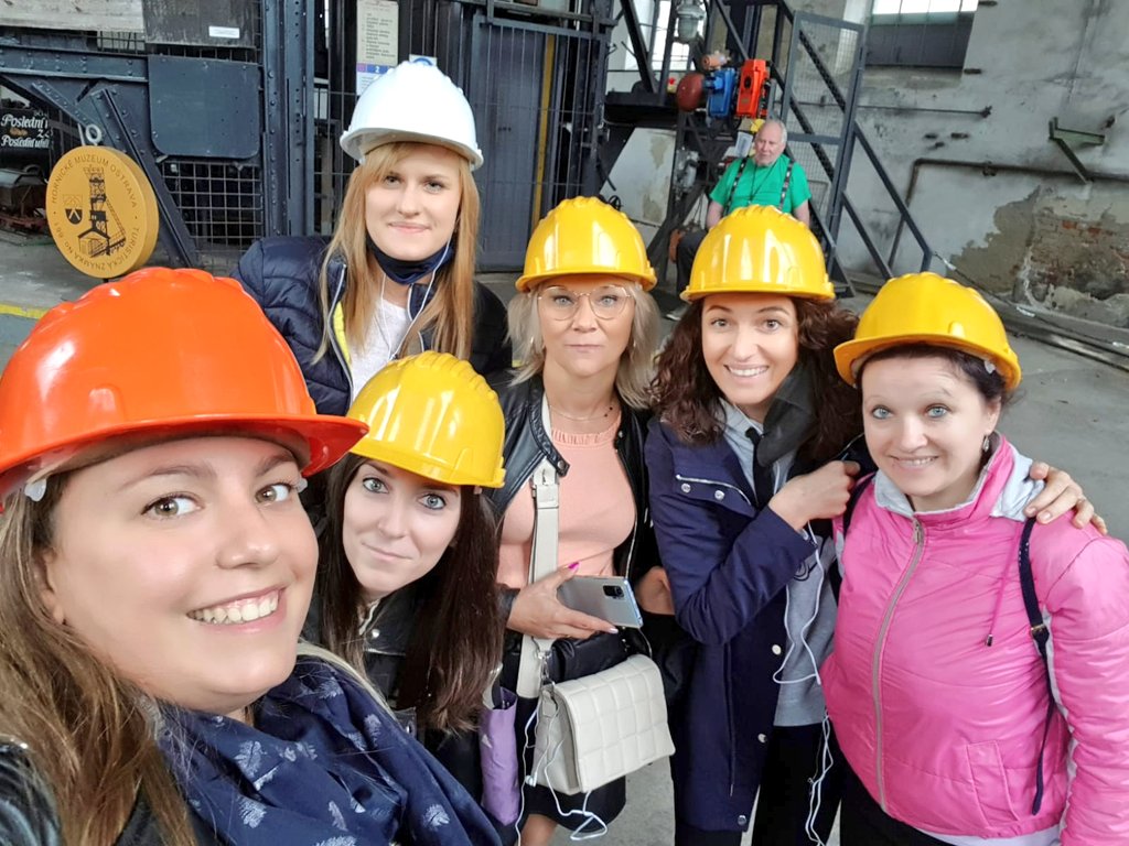 LorenaHBST's tweet photo. Visiting some mines and factories in Ostrava #ErasmusPlus  @gamify_it_HBST @sepiegob @EUErasmusPlus @HBSTORREJON https://t.co/EwDP5nlJGZ