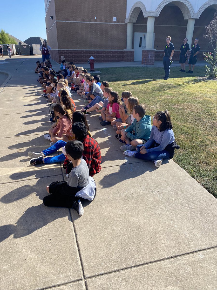 Fire tuck visit today #HMEproud