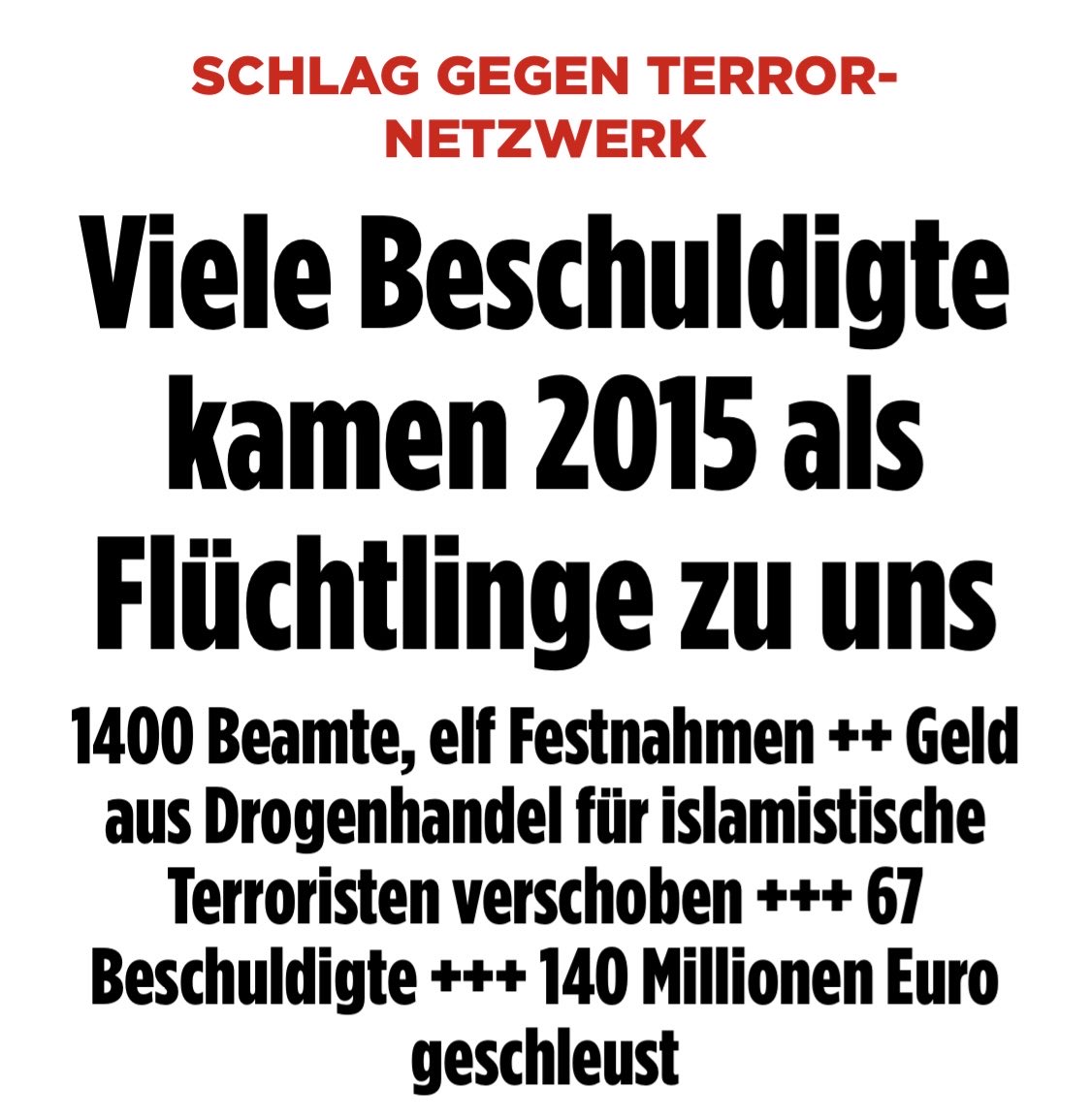 Heiko Maas 2015: »Es gibt keine Hinweise, das mit den Flüchtlingen Terroristen ins Land kommen«