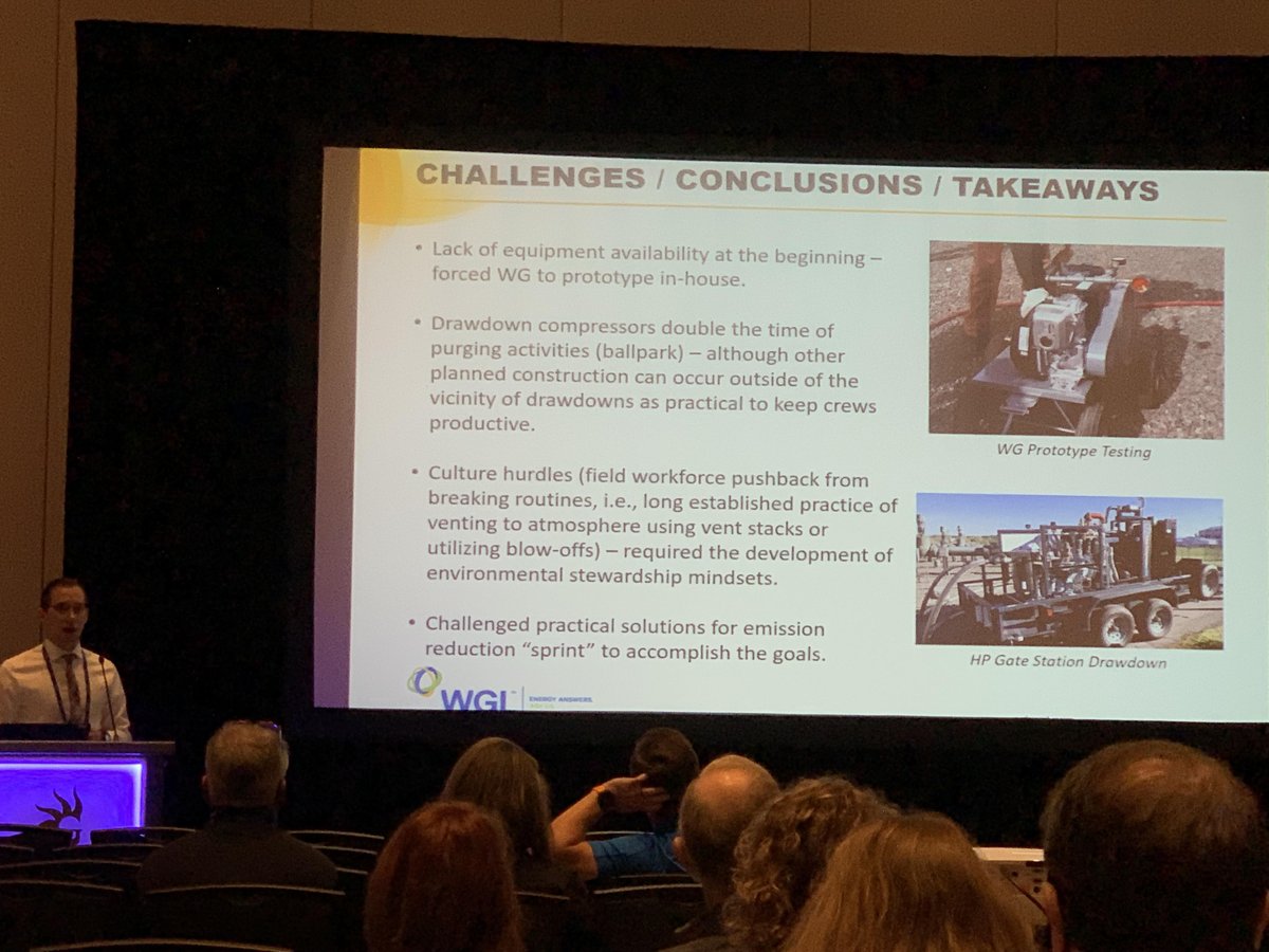 OnboardDynamics's tweet photo. Thank you to Adam Stickl from @washingtongas for the great presentation about implementing draw-down compressors to reduce methane emissions.
#govac #cleantech #environmentalstewardship #methaneemissions https://t.co/7l058Ivl8r
