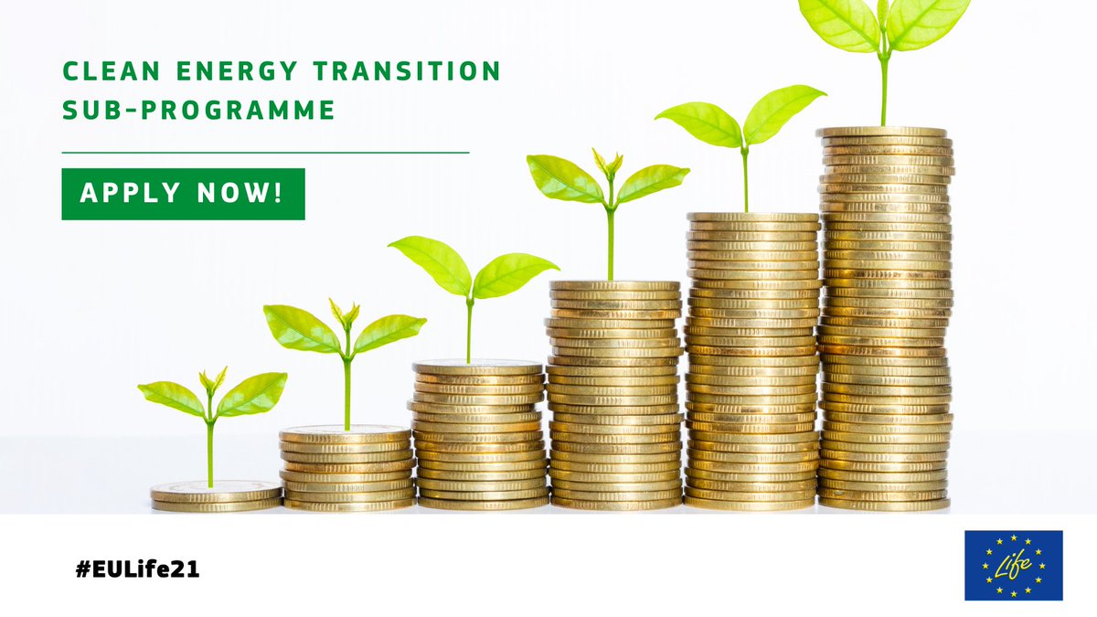 EUR 95 million available for funding project ideas accelerating the EU🇪🇺 clean #energytransition ➡️ europa.eu/!DKgq7D #EULife21 #EUGreenDeal