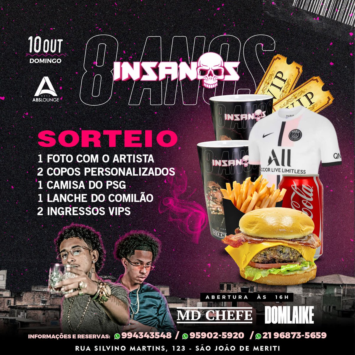 FestInsanos's tweet photo. Ta rolando esse super sorteio no Instagram pro nosso evento domingo, entrem no link abaixo e participem !

https://t.co/skqWqEb6Mb https://t.co/rv1H0PAn2U