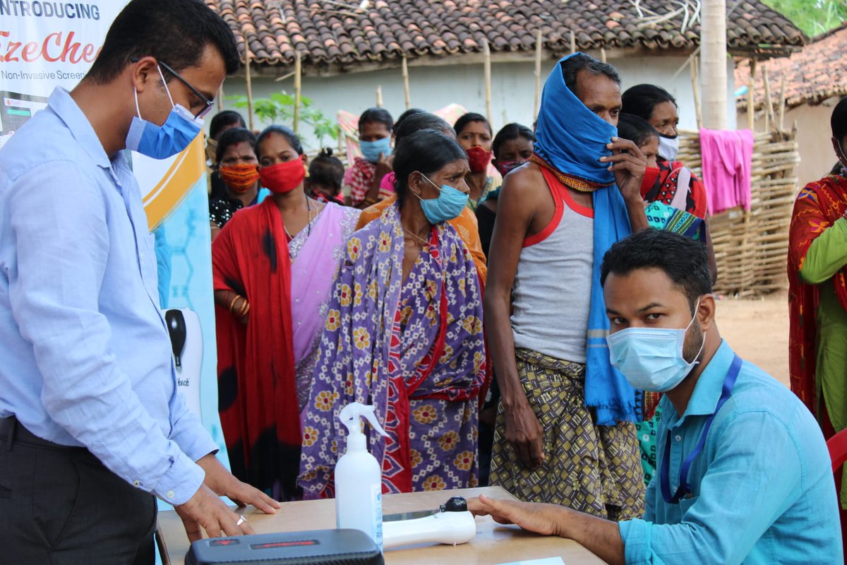 EzeRxHealth's tweet photo. It is our utmost pleasure to share that #EzeCheck will be deployed in majority of the CHCs and PHCs of #Kalahandi District. We are sure that our product will aid the district administration in resolving health issues of the vulnerable people of this tribal district. https://t.co/294OKSP2we