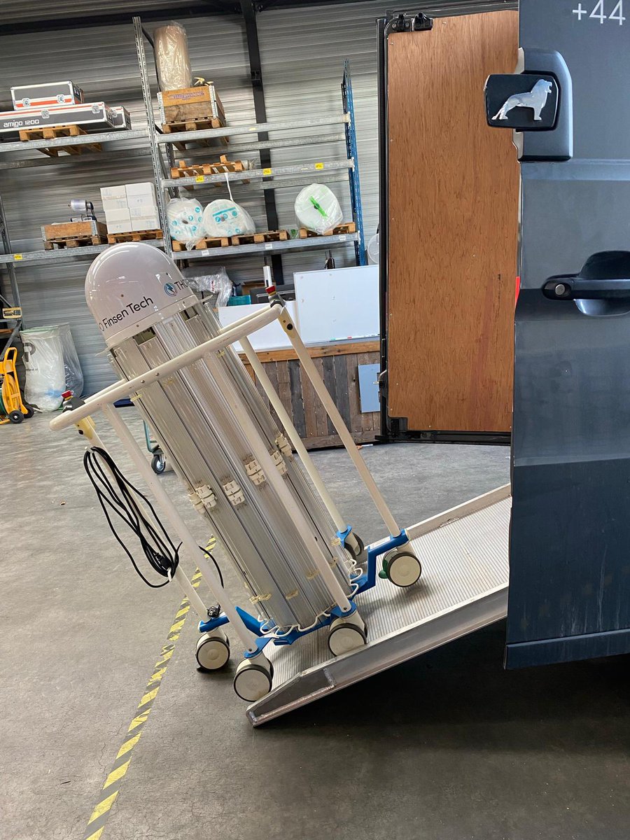 finsen_tech's tweet image. THOR UVC® uses an advanced 6 wheel castor design to ensure maximum stability and portability. As seen here unloading from a van, steep ramps are no problem for THOR UVC!

Find out more: finsentech.com/products/thor-… 

#thoruvc #uvclight #uvcrobot #infectioncontrol #uvc