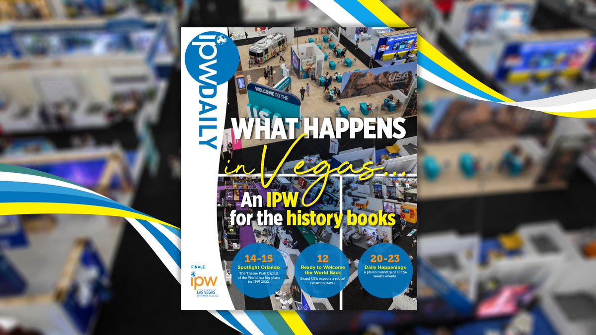 ustravelipw's tweet image. ✨What happens in Vegas... The #ipwdaily Finale issue is here! Relive some of your favorite moments in @LVCVA and take a look back at all that made #ipw21 one for the history books. ➡️bit.ly/IPWDFinale21