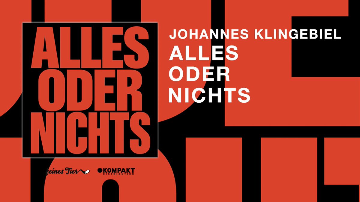 simply amazing : Johannes_Klingebiel - Alles oder nichts (Gullen Remix)
youtube.com/watch?v=WiVHlp…
di.fm/shows/patterns

#patterns #soundifferent #patterns461