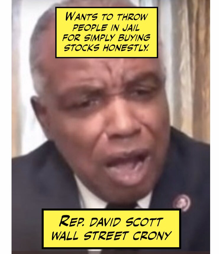 MikeBercheny's tweet photo. #RepDavidScott paid schill Of Wall Street and Banks. #AMC shares being bought today. Thanks for inspiring me #RepDavidScottEvil. We fart diamonds ๐ฆ๐จ๐๐ https://t.co/FmNvxeZYK5