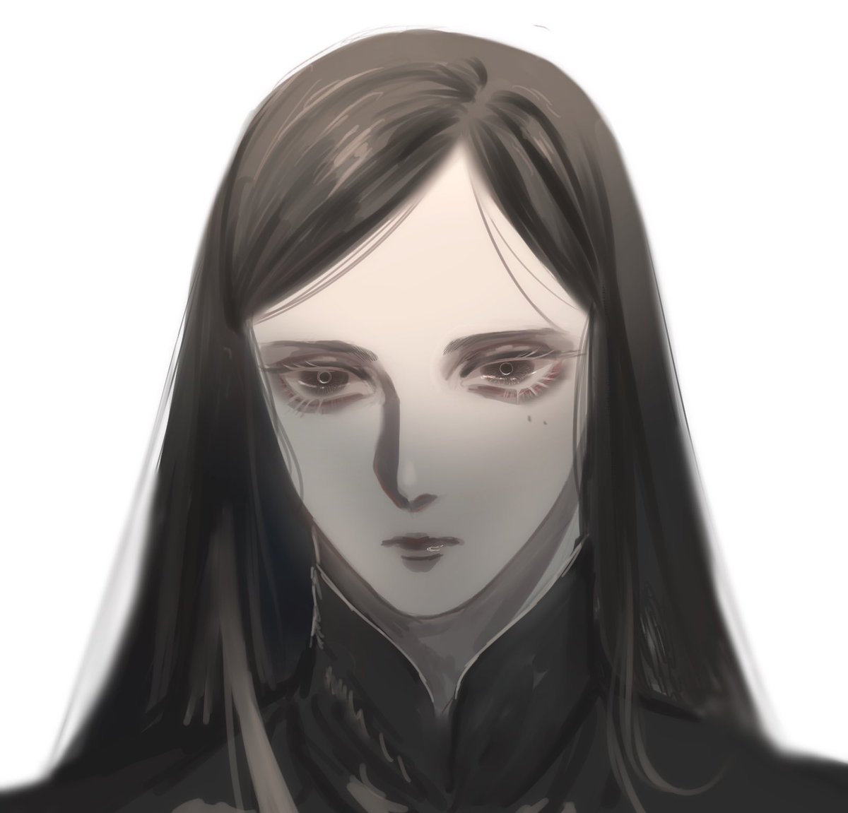 Hanpen_Kounaien's tweet photo. 不健康そうな美女が良いな〜！！！ってだけの絵 https://t.co/ODj3LWVPzo