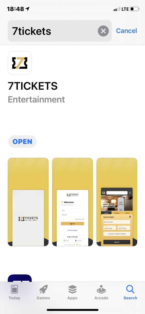 nayef965's tweet photo. تجدوننا الان في 
App store
7tickets https://t.co/UEUei6Emhr