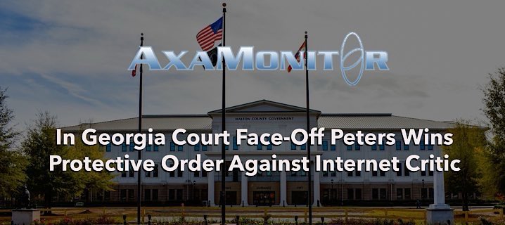 AxaMonitor's tweet image. In court #Axanar producer @AlecPeters convinced a judge to extend a protective order against ardent internet critic for a year but did the ruling actually follow the law? Meanwhile, Peters supporters falsely claim AxaMonitor was ejected from the courtroom. eepurl.com/hJ6Dzv