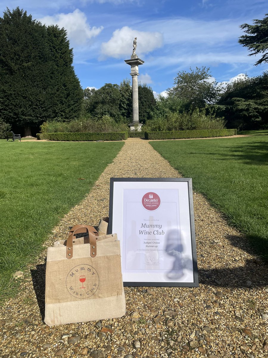 Thank you <a href="/Decanter/">Decanter</a> <a href="/DecanterAwards/">Decanter World Wine Awards</a> for awarding <a href="/mummywineclub/">Mummy Wine Club</a> Judges' Choice runners up  🤩🥂