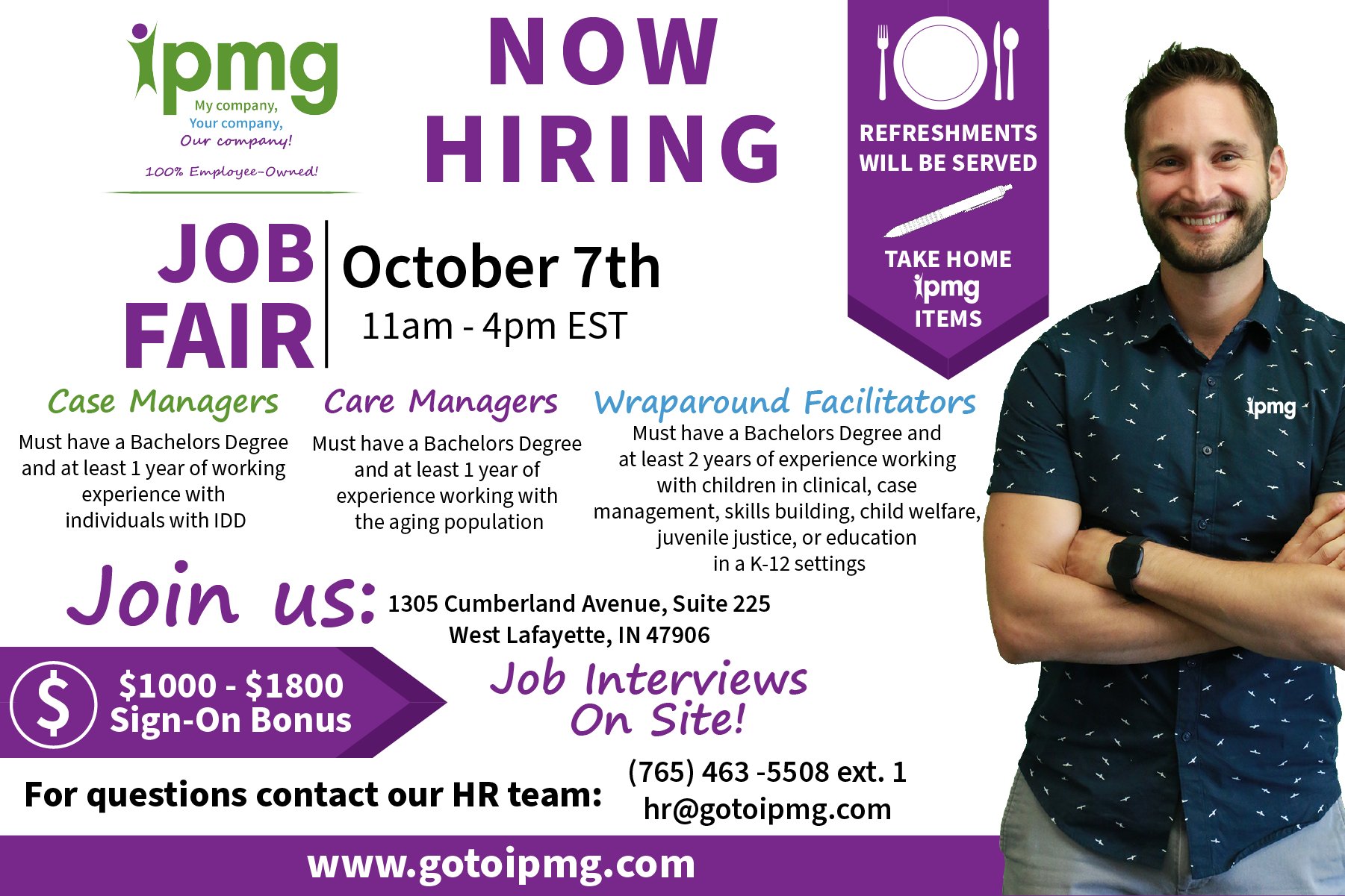 IPMG on Twitter "We are EXTREMELY excited for IPMG's first Job Fair