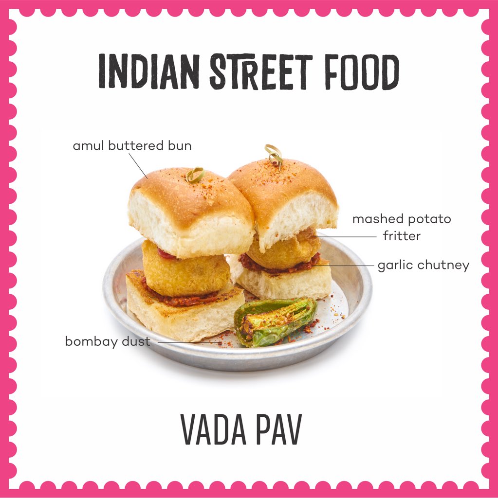 CurryUpNow's tweet photo. What’s in a name? Would a mashed potato fritter sandwich by any other name taste as bombay dusted? #VadaPav
.
.
.
#CurryUpNow #IndianStreetFood #IndianFoodie #LoveForFoodNeverDies #LiveForFood https://t.co/x2uLjQZLDr