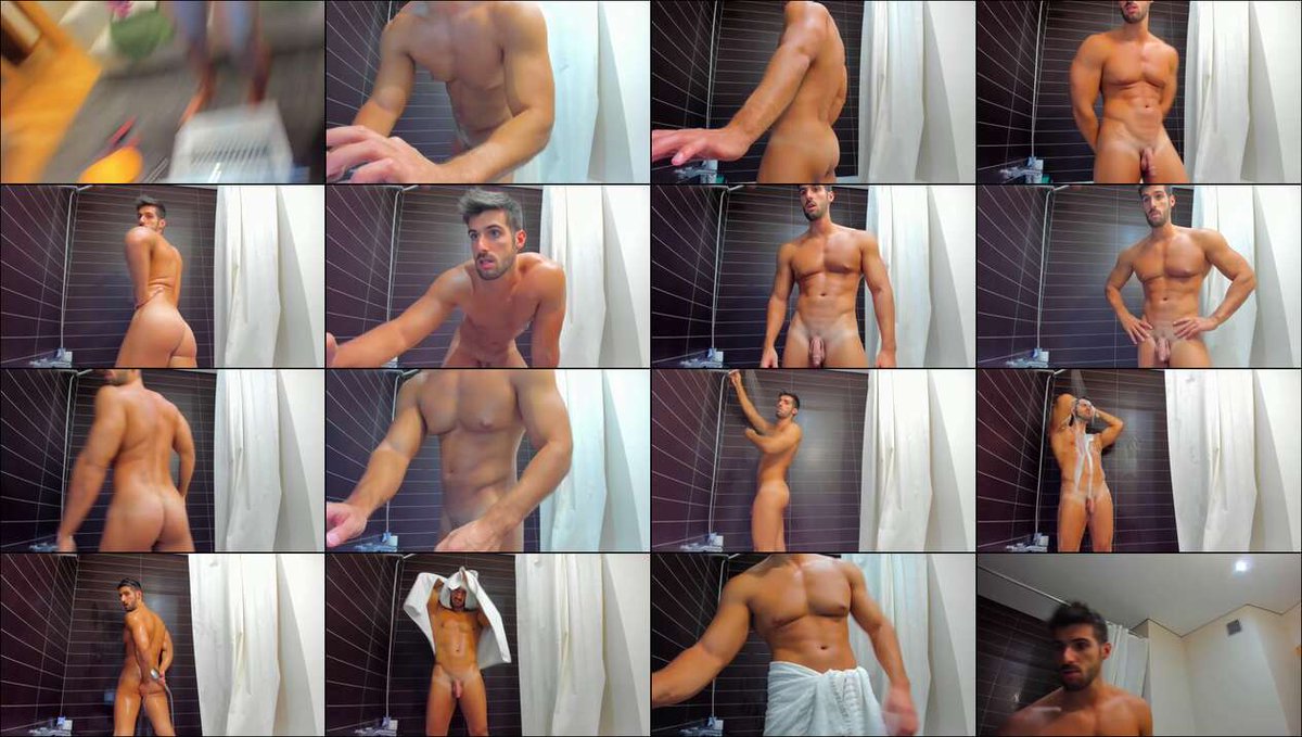 BestMuscleHunks's tweet photo. Sexy guy having a shower and playing with his ass. Watch the full video here - https://t.co/VAEoCeeObV https://t.co/QIU9AgvHG0