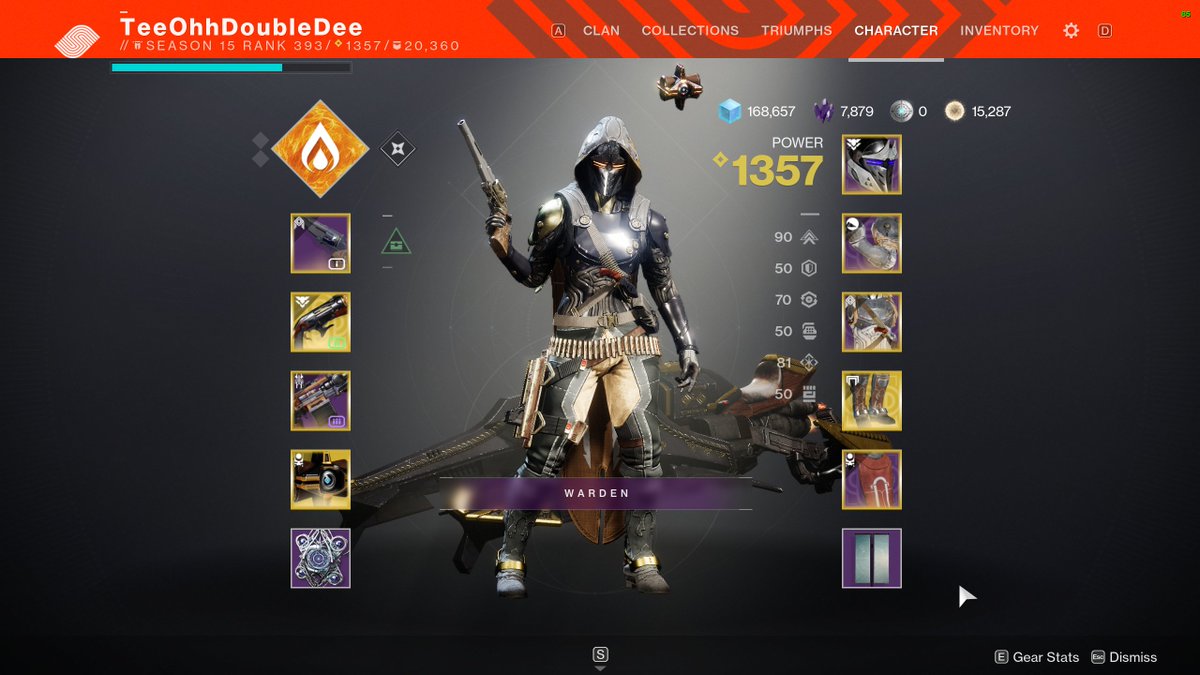 TeeOhhDblDee's tweet photo. Warden of the Westiny
#ThreadsOfLight 
@DestinyTheGame https://t.co/Ve4bPcHGBB