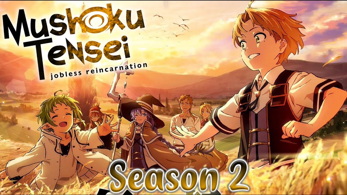 TokesMarley's tweet photo. Literally been waiting on this for months #toptenAnime and we're only on the second season #MushokuTensei πππππ https://t.co/wrdYPRBtea