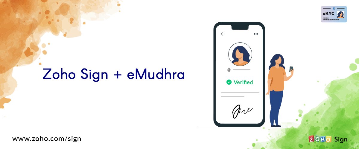 CreatorScripts's tweet photo. Introducing Zoho Sign’s integration with #eMudhra
https://t.co/dwgIfdtqC3
A complete digital signature app for businesses
https://t.co/so2mBrntQO
#digitaltransformation #esignature #clientforms #remoteclosing #consultationforms #consentforms #automate #esign #paperless https://t.co/GHxt6U2OWa