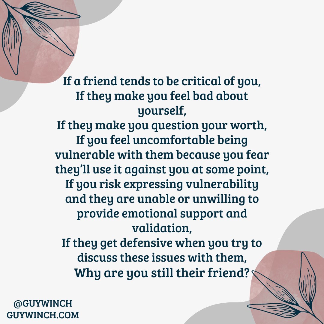 GuyWinch's tweet photo. 🤍
#psychology #guywinch #emotionalfirstaid #howtofixabrokenheart #health #selfcare #wellness #mentalhealth #relationships #stress #loneliness #therapy #emotionalhealth #advice https://t.co/VPhEiB24QY