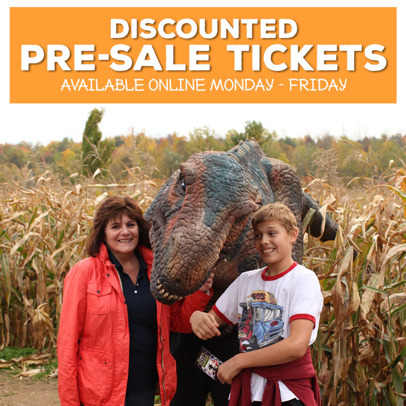 Who Wants To Visit The Great Pumpkin Farm This Weekend? 🤩

🦖 Dinosaurs in the Cornmaze
🍂 Specialty Halloween Drinks
👻 Boo Barn, Magic Shows &amp; Petting Zoo

Discounted Pre-sale only online until Friday 💰
(Day-of tickets only available at the gate)

greatpumpkinfarm.com/tickets/