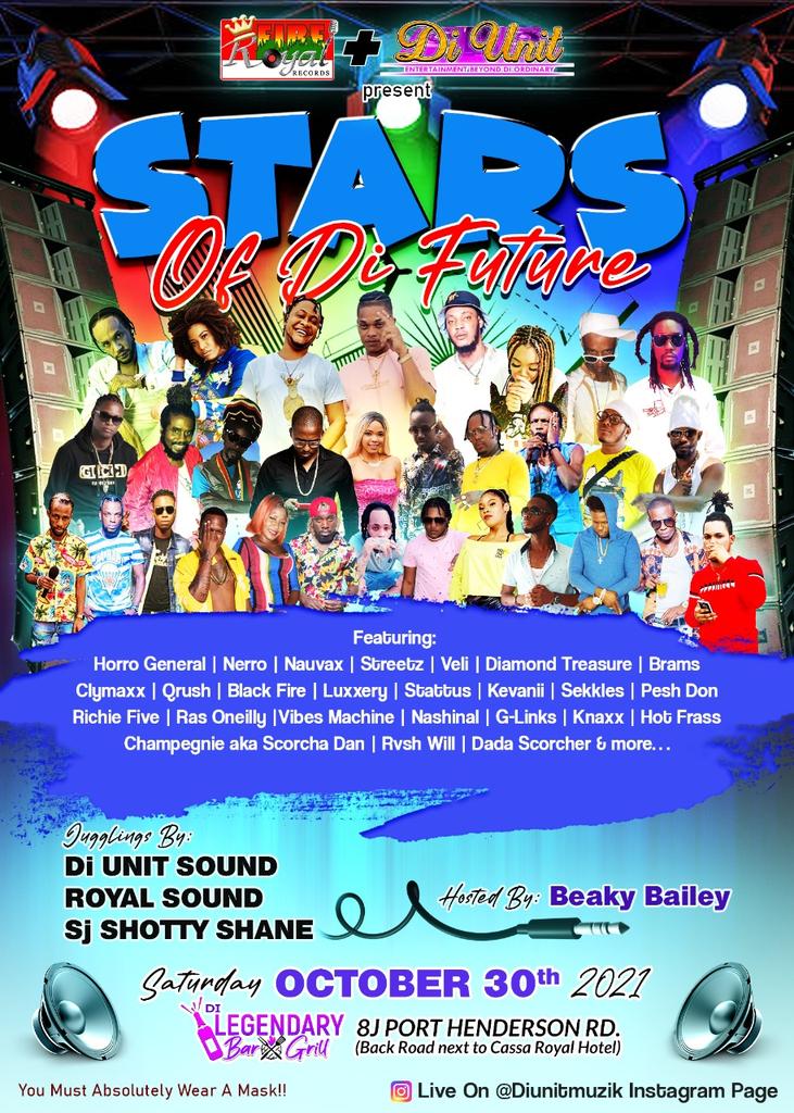 🔉🔉🔉🔉🔉 #StarzofDiFuture october,31,2021 @knaxxmusic @official_hotfrass90sboss <a href="/scorchadan/">scorchadan</a> @rvshwill @veli_muzik @streetzmusic @nauvax <a href="/bramsmusic/">Kyuu</a>  <a href="/peshdon/">Pesh Don</a>  <a href="/baddablingja/">IG:@BADDABLINGJA</a>     🇯🇲🇯🇲🇯🇲  promoter @fireroyalrecords 🔥🔥🔥🔥🎼🎼🎼