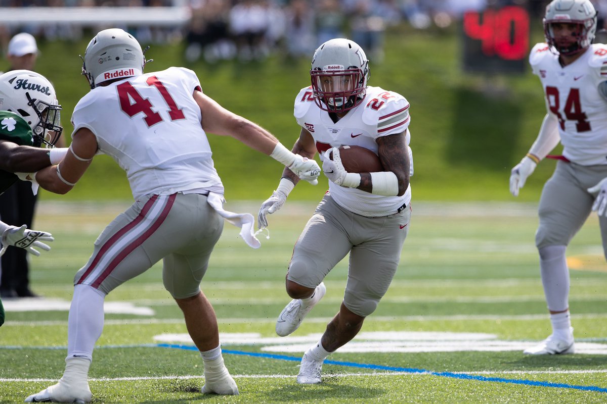 IUPfootball's tweet photo. Run the rock https://t.co/UOxp0ThQAQ