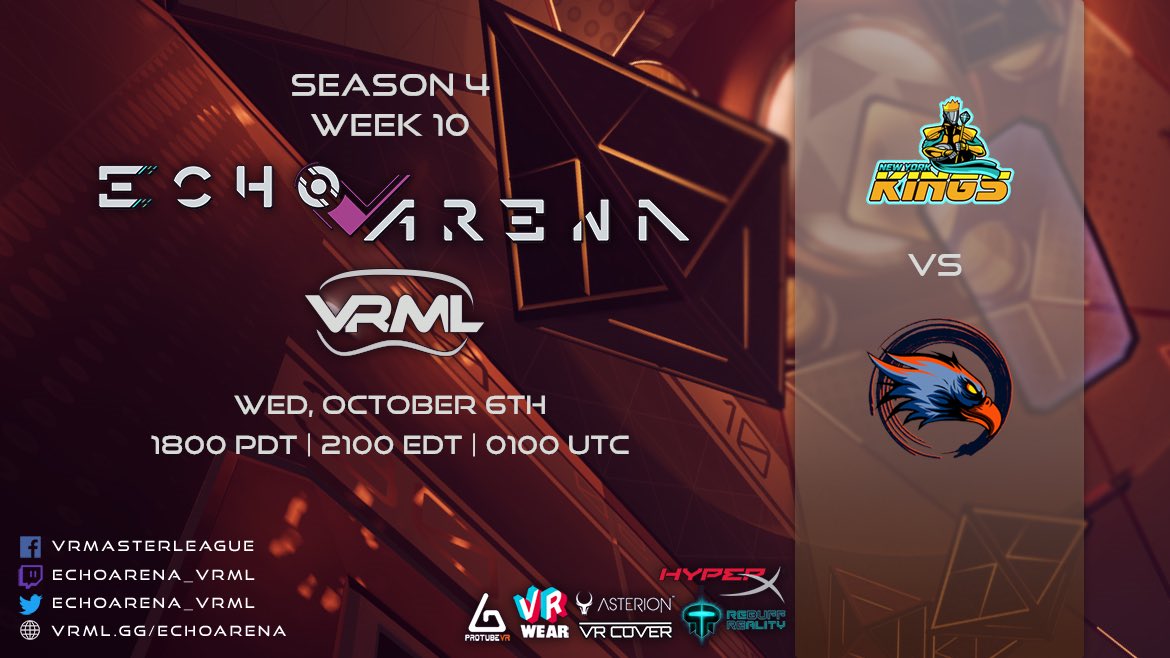 It’s game day! Time to dethrone the king 👑

#Raptors #Denver #NEPAvr #Predator #Prey #Oculus #EchoArena #EchoVR #VRSN #VirtualRealitySportsNetwork #SportsNetwork #VRS #VirtualRealitySports #Sports #VRSports #Oculus #Twitch